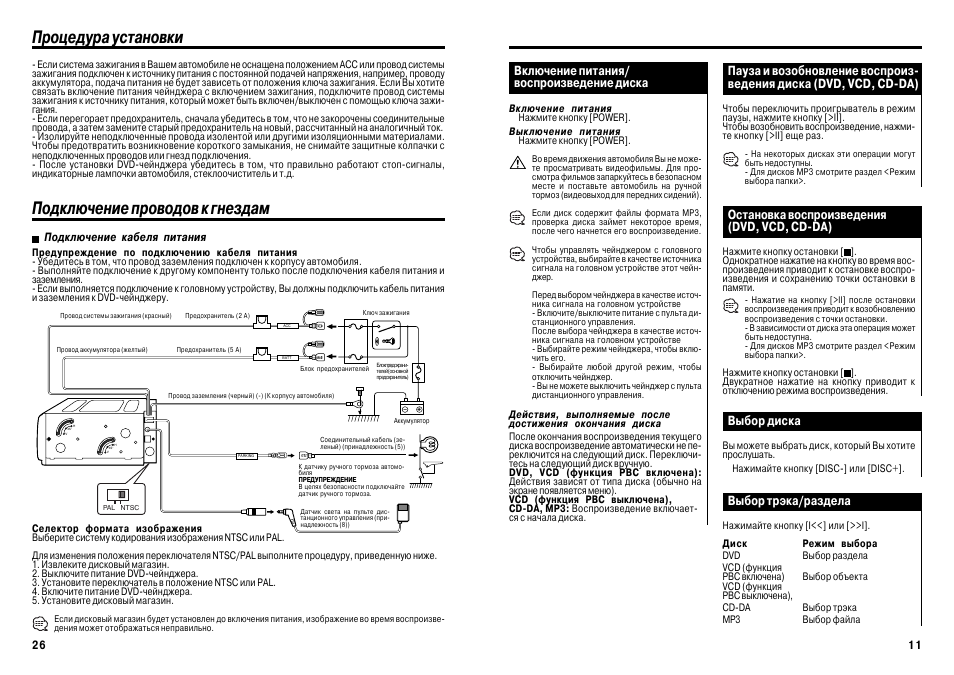 Магнитола panasonic 820 инструкция