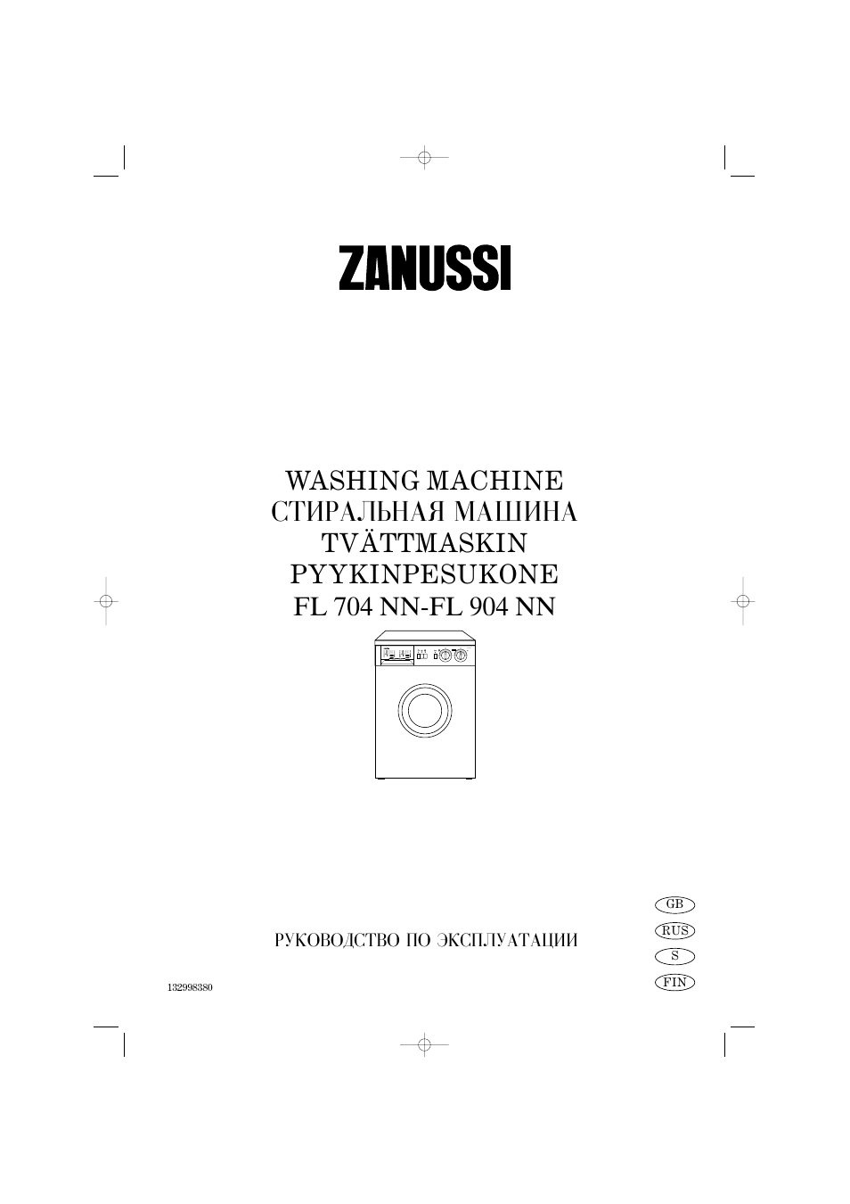 Zanussi fl 704 nn