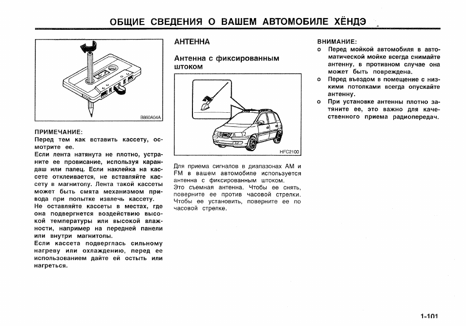 Автомобильная антенна хендай схема подключения