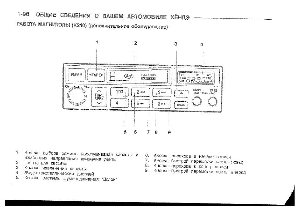 Инструкция к магнитоле rt3