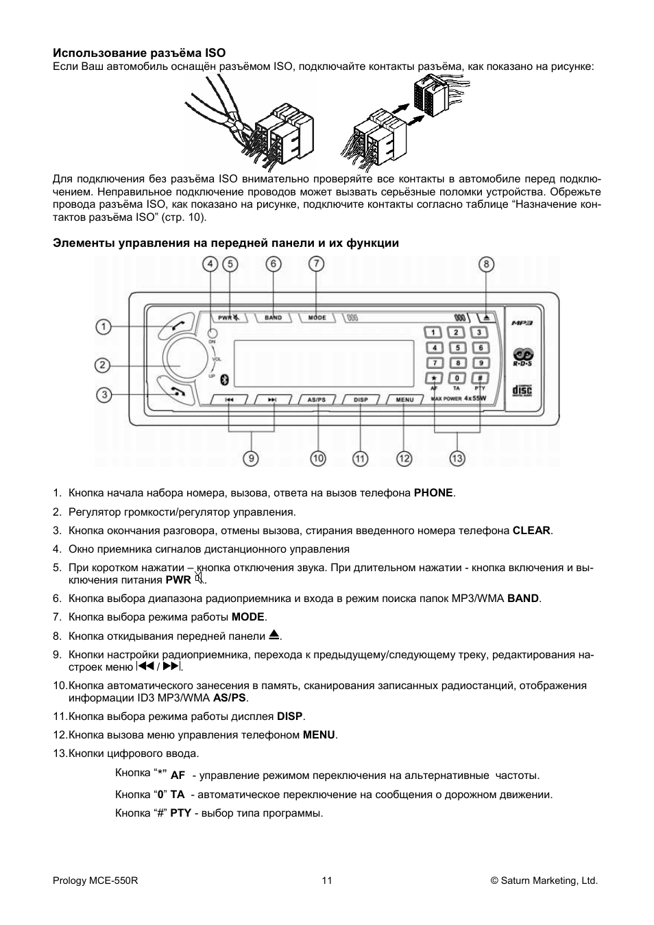 Prology mce 550r схема