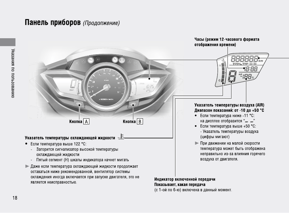 Схема подключения китайской приборки на мотоцикл