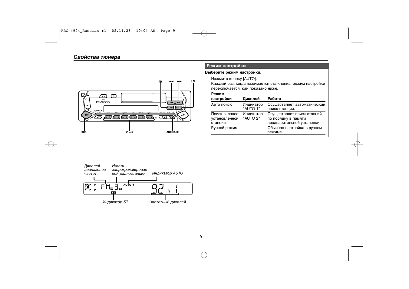 Kenwood krc 4902 схема подключения