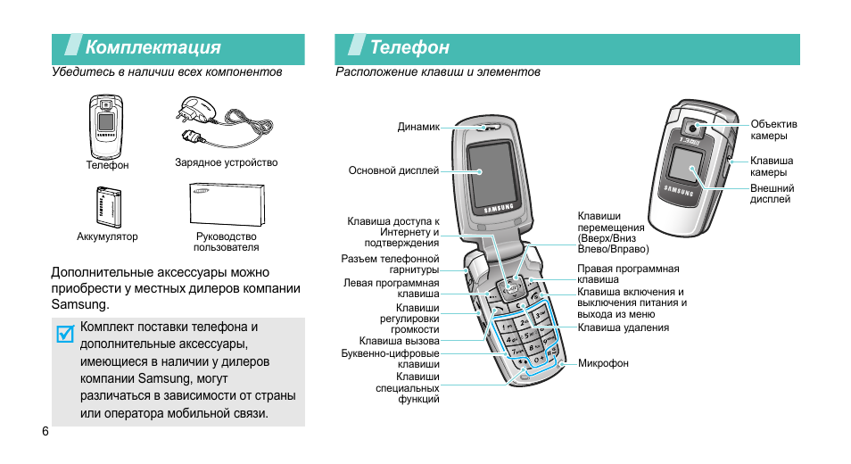 Как включить телефон самсунг