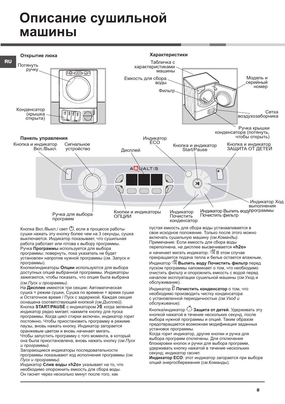 Сушильная машина Hotpoint-Ariston aqc9 bf7