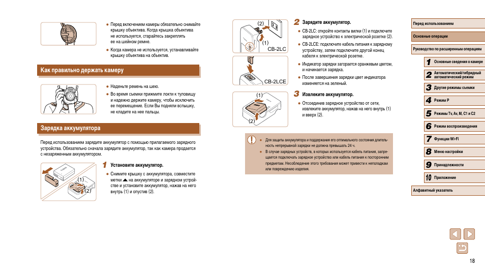 Инструкция перед