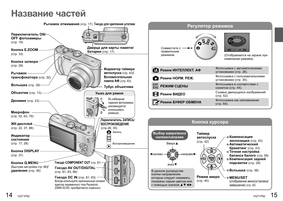 Название частей ссылки. Panasonic Lumix DMC-tz4. Panasonic DMC-tz18. Провода к Панасоник DMC tz4. Panasonic DMC-fz150 Remote Connector pinout.